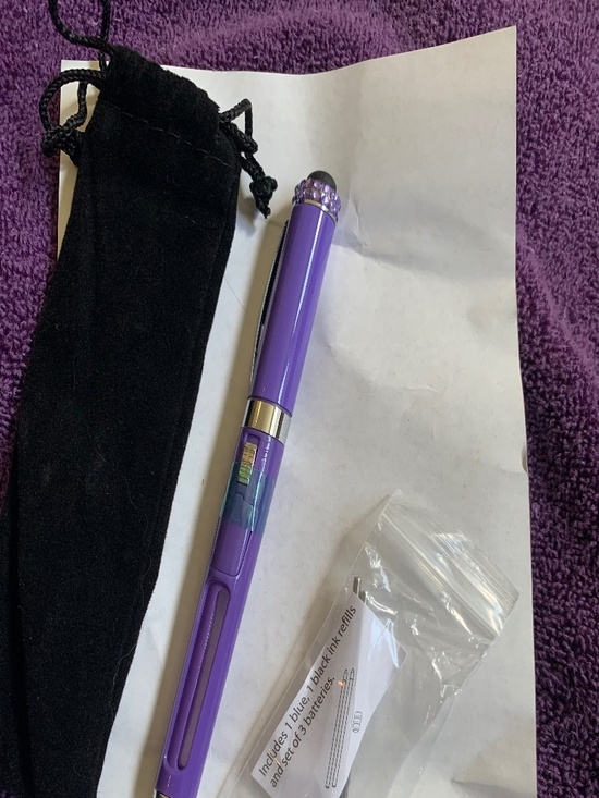 Knight Hawk Other - New Knight Hawk Set of 4 Assorted Color Pen with Lighted Magnifier